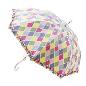    Lisbeth Dahl Umbrella with Harlequin Pattern