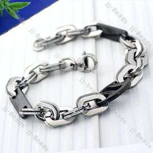 Anchor Cable Chain Stainless Steel Men Boy Bracelet Link Bangle 