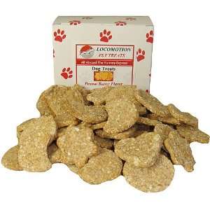 Homemade All Natural Peanut Butter Flavored Dog Treat Biscuits   8oz.