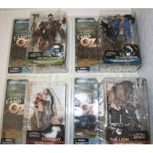  4 Mcfarlane Monsters Series Twisted Land Of Oz Action 