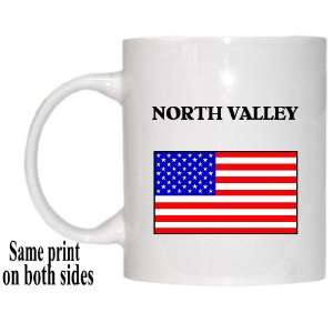    US Flag   North Valley, New Mexico (NM) Mug 