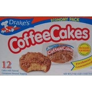 Drakes Cakes Coffee Cake   12 Pack (be aware shelf life 2 to 3 weeks 