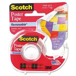    Scotch Wallsaver Removable Poster Tape MMM109