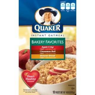 Quaker Instant Oatmeal Dinosaur Eggs, Brown Sugar Cereal, 8 Count 