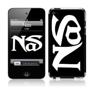   iPod Touch  4th Gen  Nas  Logo Skin  Players & Accessories