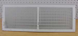 24 x 8 White New Home Office Duct Vent Cover  