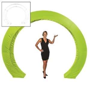  Lime Green Circle Arch Slip   Party Decorations & Arches 