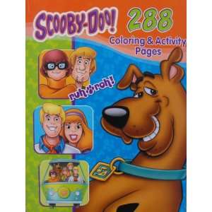  Scooby Doo 288 Pg Coloring and Activity Book: Toys & Games