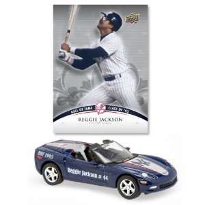   Jackson Hall of Fame Series Trading Card and car