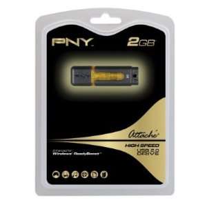 PNY Optima Pro Attache 2GB USB Jump Thumb Pen Flash Drive/Memory Stick 