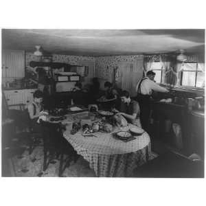 Smith family New Hampshire Thanksgiving Day dinner 1941  