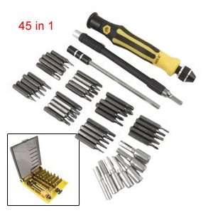  45 in 1 Magnetic Slotted Philips Screwdriver Bits 