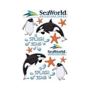  Sea World Adventure Parks Collection Epoxy Stickers Arts 