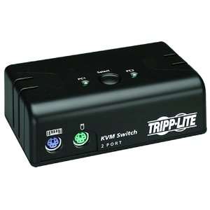  Tripp Lite B004 002 KT R 2 Port KVM Switch Electronics