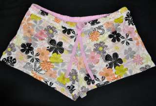 KENSIE Womens 2pc Sleep Set Pajamas Sleeveless Top Shorts Pink Black 