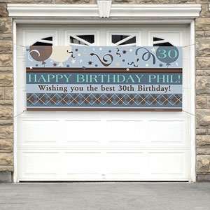   Happy Birthday Banners   Argyle Design: Health & Personal Care