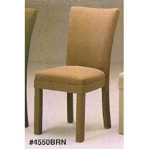   parson chairs in Hunter green, brown, tan and taupe Furniture & Decor