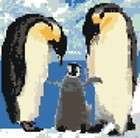 PENGUINS SMALL Latch Hooking Rug CHART Pattern ONLY