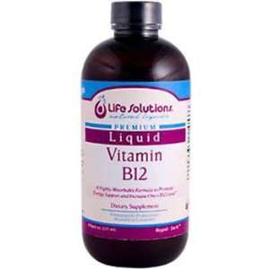  Liquid Vitamin B12 8 FL OZ   Life Solutions Health 