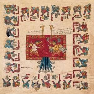  Aztec Calendar    Print