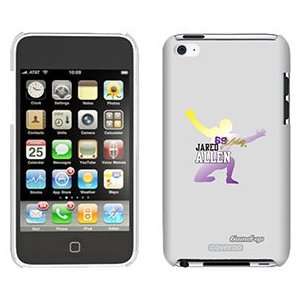  Jared Allen Silhouette on iPod Touch 4 Gumdrop Air Shell 