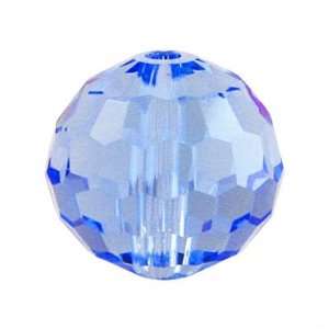 12mm Light Sapphire Round Chinese Crystal Beads Arts 