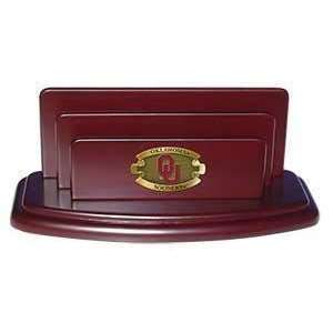  Oklahoma Sooners Wooden Letter Holder NCAA College 
