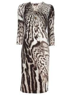 Roberto Cavalli Animal Print Dress   Tessabit   farfetch 