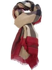 BURBERRY BRIT   Haymarket checked scarf