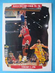 Michael Jordan   96/97 UD Choice + Bulls Victory Tour  