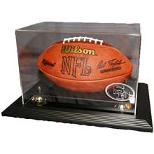 Caseworks San Francisco 49ers Zenith Football Display Case   NFLShop 