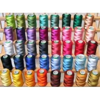  Polyester Embroidery Thread Set   40 Spools (500 meter 