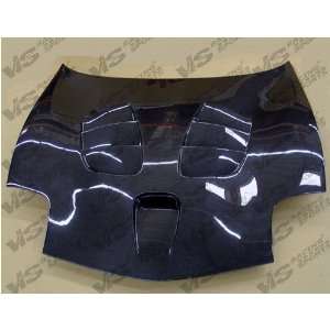  Corvette 97 04 Carbon Fiber Hood Exterior Parts   Carbon Fiber 