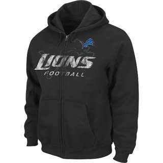 Detroit Lions Sweatshirts Detroit Lions Touchback Full Zip Hooded 