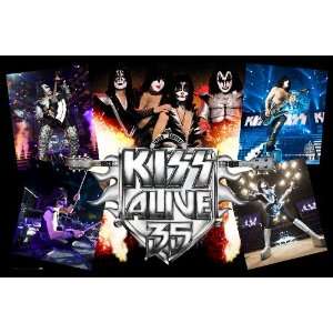  KISS Alive 35 Collage, 20 x 30 Poster Print, Special 