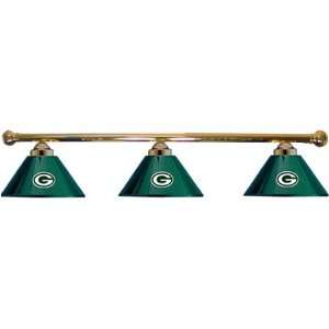   Green Bay Packers NFL 3 Shade Team Logo Swag Lamp: Sports & Outdoors