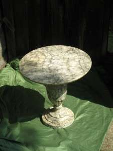 ALABASTER MARBLE UNIQUE PEDESTAL TABLE HANDMADE ITILY  