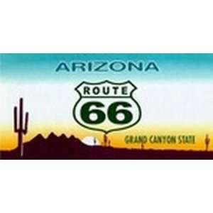    Route 66 Plate Tag Tags auto vehicle car front 