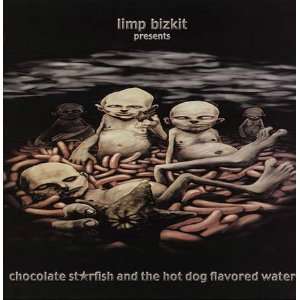 Limp Bizkit Chocolate Hot Dog CD Promo Poster Flat 2000  