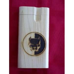  Wood Dugout With Bat One Hitter Tobacco Pipe Half & Half 