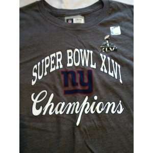  New York Giants Womens Super Bowl XLVI Champions T Shirt 