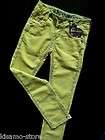 CARBONE Sommer 2012 JEANS yellow denim SUZY Gr.140/ 10Y UVP Hersteller 