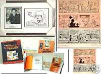 RARE SIGNED DOONESBURY GARY TRUDEAU DOODLE COLLECTION  