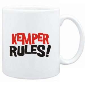  Mug White  Kemper rules  Male Names