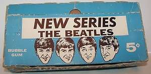 Beatles Gum Card Box  