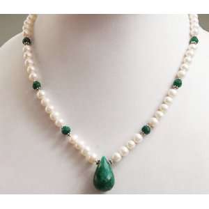  Single Row Natural Beautiful Handcrafted Fresh Water Pearl 