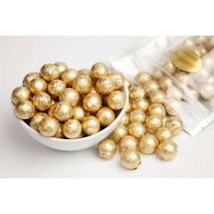 Gold Foiled Milk Chocolate Balls (1 Pound Bag)