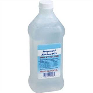 Isopropyl Alcohol (99% by Volume) 16 oz Plastic Container