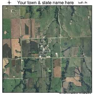    Aerial Photography Map of Olsburg, Kansas 2010 KS 