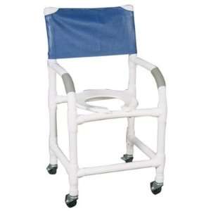 MJM International 118 3 KIT Standard Deluxe Shower Chair with Optional 